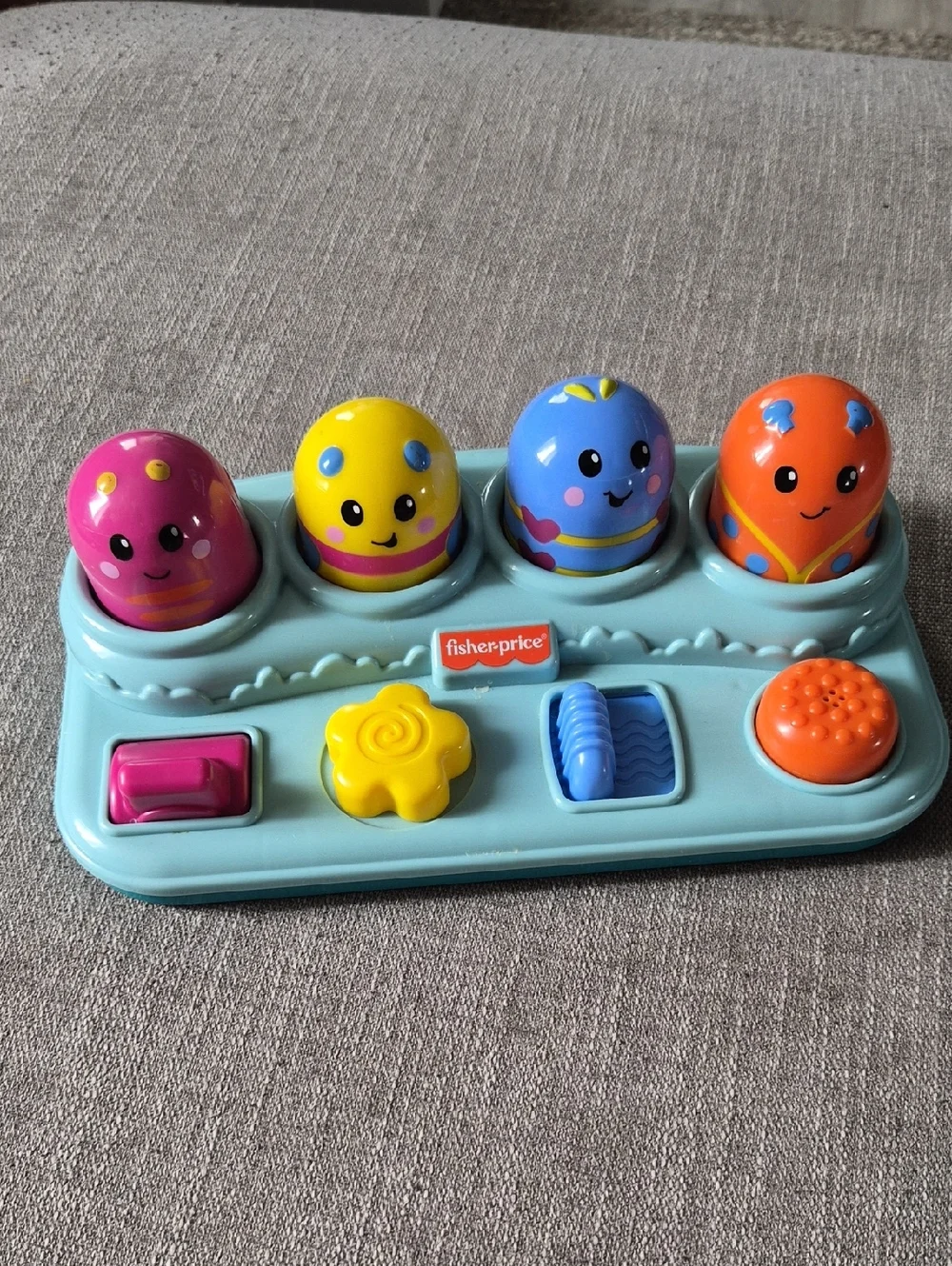Fisher-Price Pop-Up Octopus Pals Push & Pop Activity Toy - Multi-Color